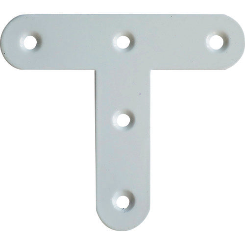DAIDO HANT Reinforcement Hardware Color T-Shape White 47 4 Pairs with Screws 00062705 1 Bag
