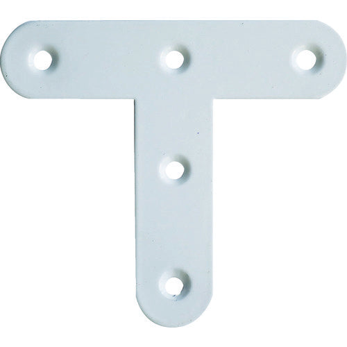 DAIDO HANT Reinforcement Hardware Color T-Shape White 58 4 Pairs with Screws 00062706 1 Bag