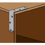 ＤＡＩＤОＨＡＮＴ　カラー　金折　白　４７　４組入　ネジ付　00062701　1袋