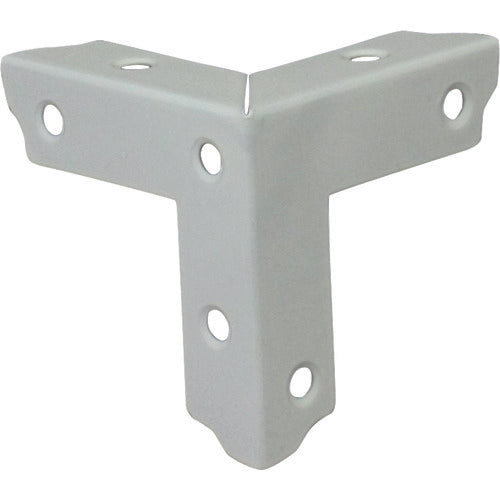 DAIDO HANT Reinforcement Hardware, Color: Three-Sided, White, 46, Set of 2, Screws Included, 00062712, 1 Bag