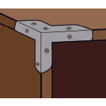 DAIDOHANT 스테인리스 삼방면 38 00063090 1봉