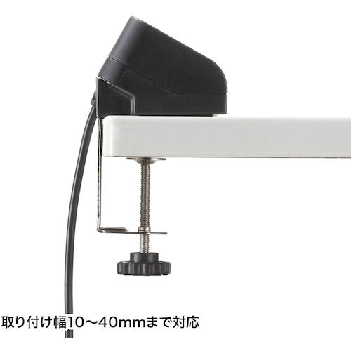 ＳＡＮＷＡ　クランプ式ＵＳＢ充電器（ＴｙｐｅＣ１ポート＋ＵＳＢ３ポート）ブラック　ACA-IP51BK　1 個