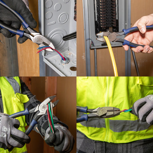 KLEIN 펜치 편심 타입 컴포트 핸들 220mm J2138NE 1 丁