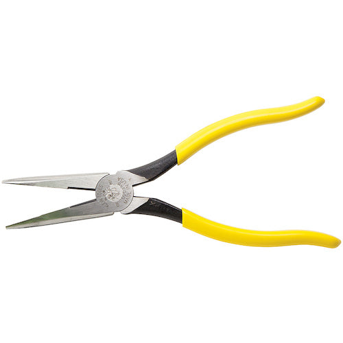 KLEIN Heavy Duty Long Nose Pliers Side Cut 220mm D203-8 1 Pair