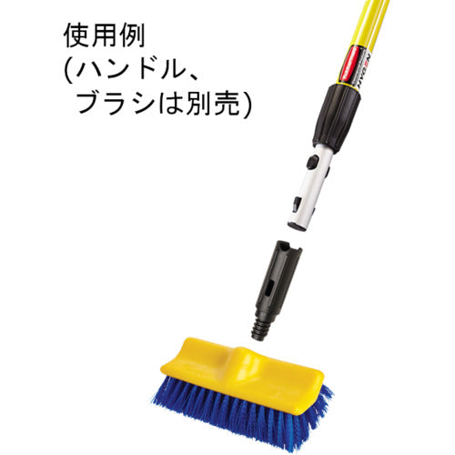 ラバーメイド　【売切廃番】クイックコネクト伸縮ハンドル　ＡＣＭＥアダプター　RMQ701BK　1個