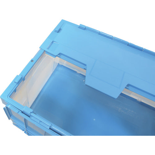 세키스이 OC-75L 뚜껑 일체형 투명 블루 75LFSCB 1개