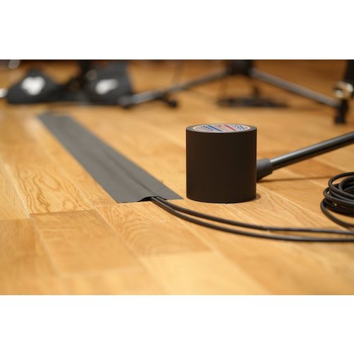 Pyorran Temporary Cable Fixing Tape Black CK-06-BK 1 Roll