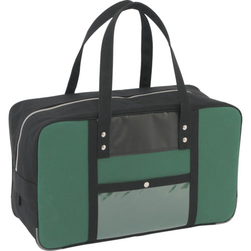 ＳＡＮＥＩ　帆布メール用ボストン（Ｌ）馬蹄錠金具付　モスグリーン　BTL-U-07　1 個