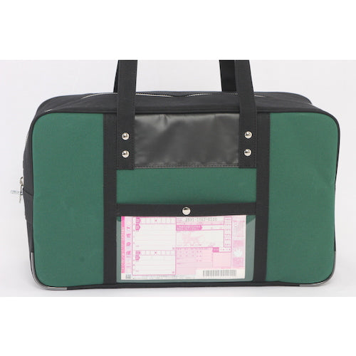 ＳＡＮＥＩ　帆布メール用ボストン（Ｌ）馬蹄錠金具付　モスグリーン　BTL-U-07　1 個