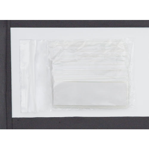 TRUSCCO 점착식 간이 표제 케이스 30×87MM 10장들이 TPP30X87 1봉