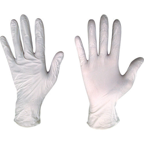 Proplus Nitrile Rubber Disposable Gloves Proplus Nitrile Super Grip 350PF White SS NBR0354PF-WB SS 1 Box