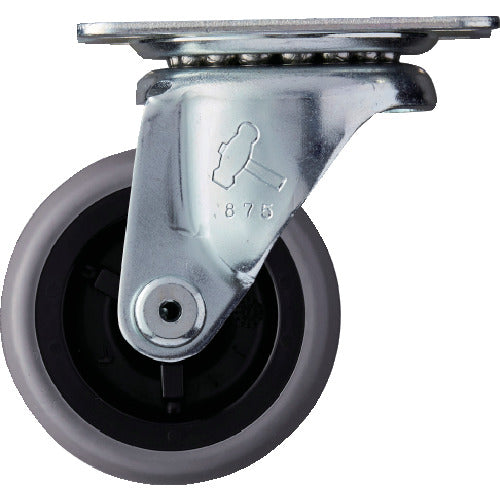 해머 선회식 엘라스토머 바퀴(PP 휠) 65 mm 420 G-L65 1개