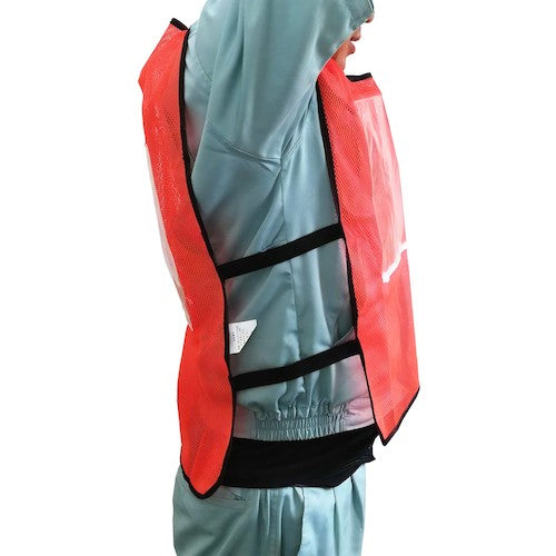 ＴＲＵＳＣＯ　差し込みポケット付き安全ベスト　グリーン　TSB-GN　1 着