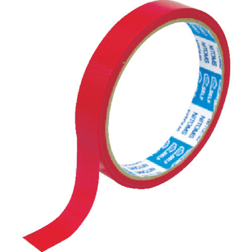 Nitto [Sold out and discontinued] PE cloth tape 15mm x 10m Red J6810 1 roll