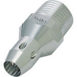 Ikeuchi Air Duster Blower Type Round Air Nozzle TAIFUJet Series Aluminum A5052 Thread 1/2 Male Φ3.0 1/2MTFBR6030A5052 1 Piece