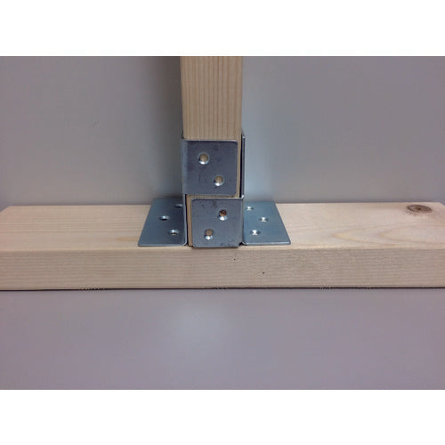 DAIDOHANT 2×4 서포트 기둥 다리 금물 타입 1 24-C-Y 10179038 1개