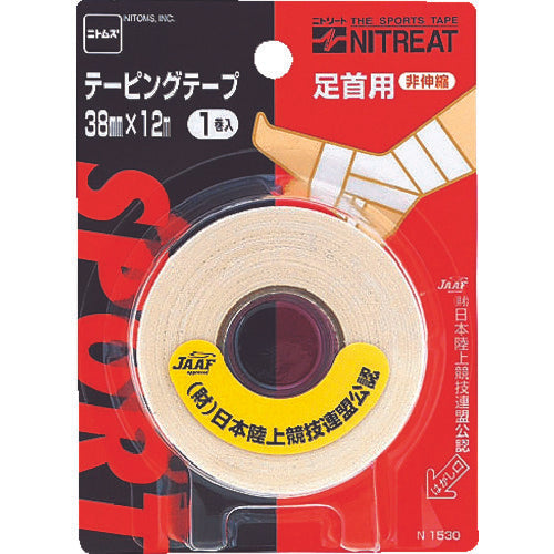 ニトムズ　テ−ピングテ−プ足首用３８　（１ＰＫ＝１巻入）　N1530　1PK