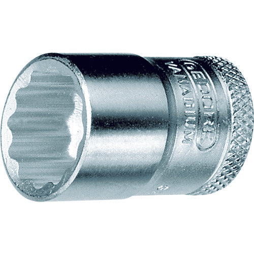 ＧＥＤＯＲＥ　【在庫限り特価Ａ】１２角ソケット　６ｍｍ　差込角９．５ｍｍ　1845705　1個
