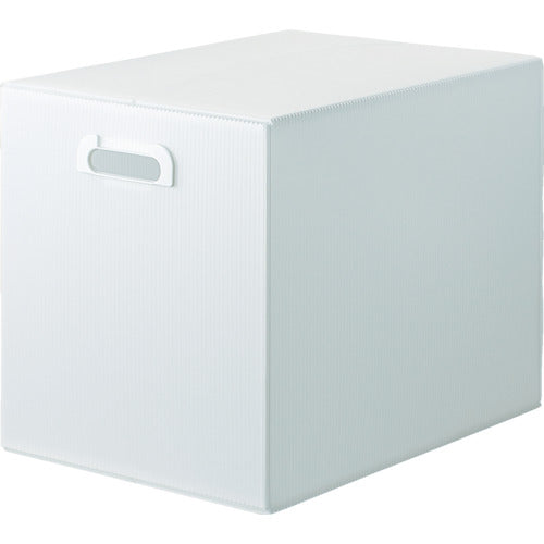 ＴＲＵＳＣＯ　ダンボールプラスチックケース　５枚セット　Ａ３サイズ　取っ手穴あき　半透明　TDP-A3-5TM　1 Ｓ