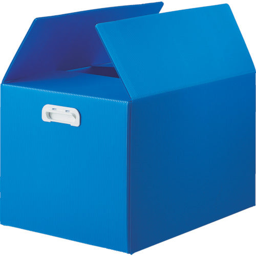TRUSCO Cardboard Plastic Case, Set of 5, B3 Size, No Handle Holes, Blue, TDP-B3D-5B, 1 S