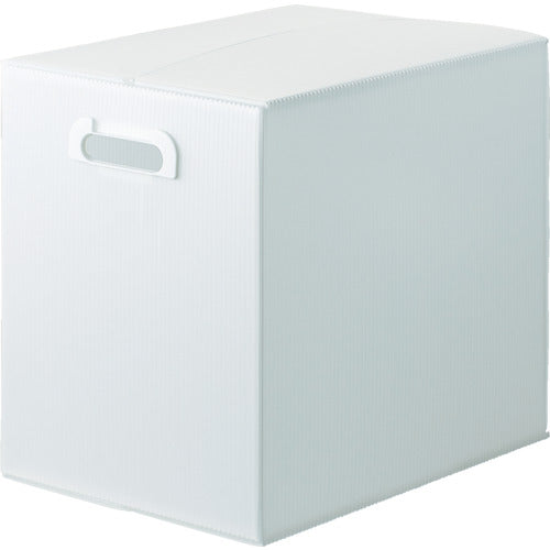 TRUSCO Cardboard Plastic Case, Set of 5, B4 Size, Handle Hole, Semi-Transparent, TDP-B4-5-TM 1 S