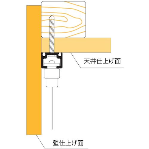 ニッサチェイン　天井用　ワイヤーセット　１．５Ｍ　フックタイプ　Y-421　1 Ｓ