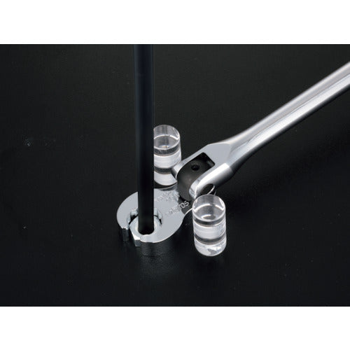 nepros 6.3 sq. Crowfoot wrench, 12 mm across, 23 mm width, NBNS2-12W, 1 piece