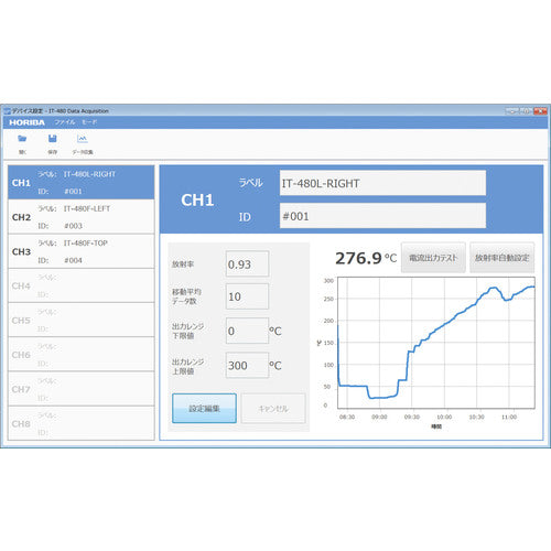 호리바 방사 온도계 범용 타입 IT-480N 1대