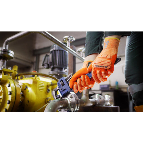 Ansell Cut and Impact Resistant Work Gloves Active Armor 97-120 L Size 97-120-9 1 Pair