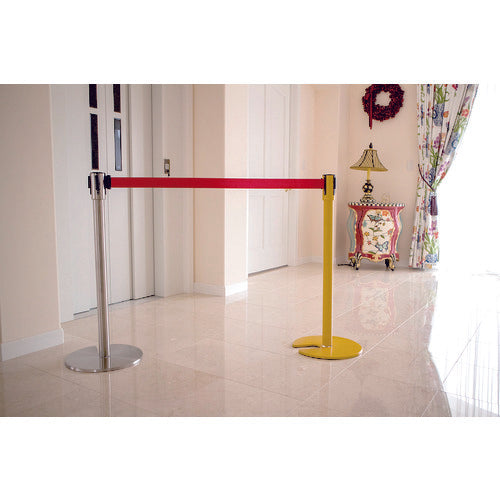 ＣＡＲ−ＢＯＹ　ベルト付きポールくぼみ型　シルバー　BPK-01　1 台