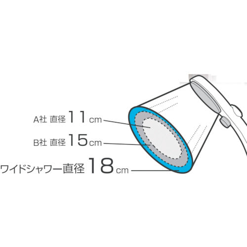 SANEI Water-saving stop shower head PS3230-80XA-MW2 1 piece