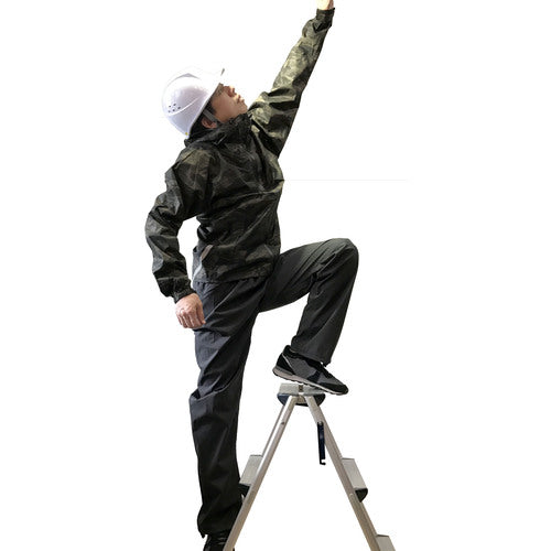 カジメイク　ストレッチシールドジャケット　ライム　４Ｌ　7570-84-4L　1枚