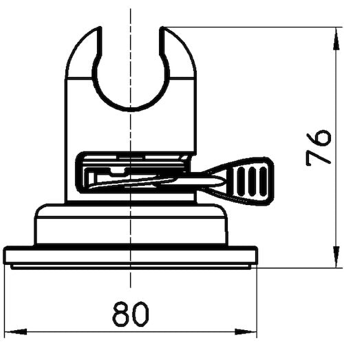 SANEI Suction Cup Shower Holder PS30-353 1 piece