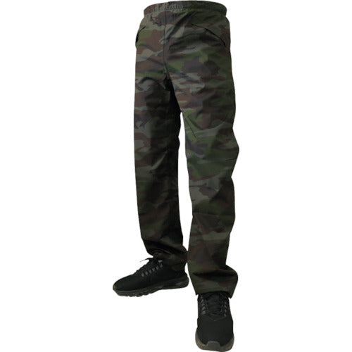 カジメイク　ストレッチシールドパンツ　グリーンカモ　ＬＬ　7571-56-LL　1本