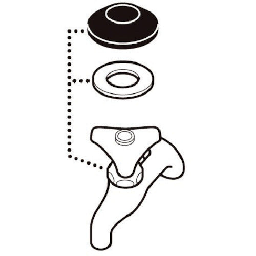 SANEI Faucet Top Gasket PP42A-1S-13 1S