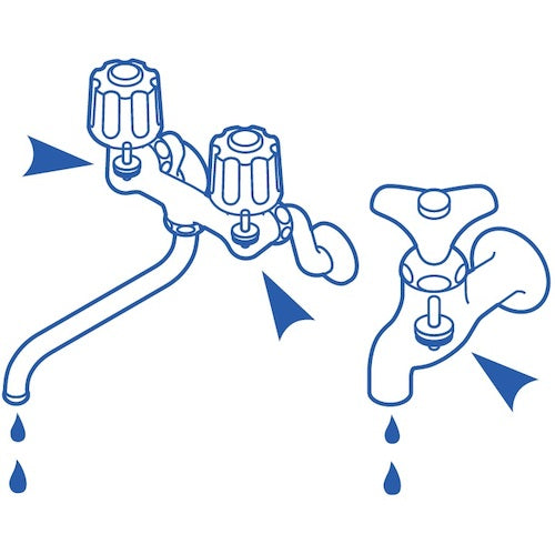 ＳＡＮＥＩ　水栓ケレップ　PP82A-1S-15　1PK