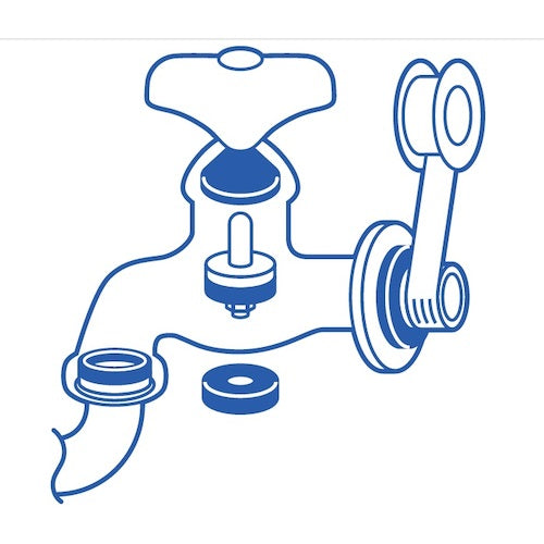 ＳＡＮＥＩ　自在水栓取替パーツ　PP90-1S-13　1Ｓ