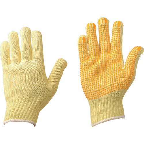 赤尾　耐切創手袋　ケブラー（Ｒ）編手袋　７Ｇ−Ｐ　AKV7G-P　1 双