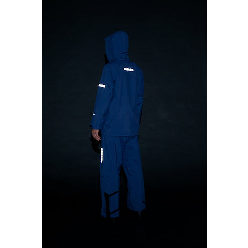 마에가키 AP2500 고어 텍스 레인 마이스터 네이비 LL 사이즈 AP2500 NV LL 1 착용