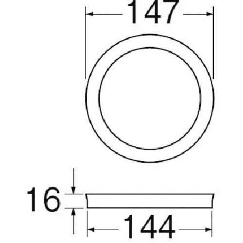 SANEI Chrysanthemum-shaped sink lid, outer diameter 145 mm, PH63A-9, 1 piece