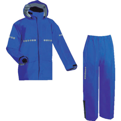 마에가키 AP1000 워킹 레인 슈트 로열 블루 M 사이즈 AP1000 R.BLUE M 1 착용