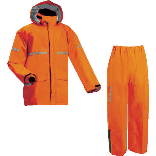 前垣　ＡＰ１０００ワーキングレインスーツ　レスキューオレンジ　Ｓサイズ　AP1000 R.OR S　1 着