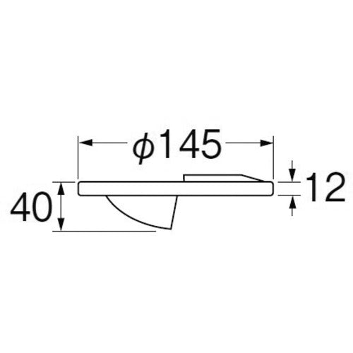 ＳＡＮＥＩ　ＰＣ排水栓フタ　PH6530F　1個