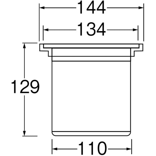 SANEI sink drain plug basket H6502AF 1 piece