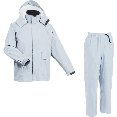Maegami AP600 Breathable Rain Suit Silver L Size AP600 SLV L 1 Piece
