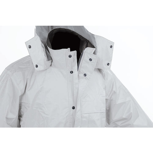 마에가키 AP300 PVC 레인 슈트 실버 5 L사이즈 AP300 SLV 5 L 1 착용