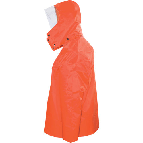 前垣　ＡＰ３００ＰＶＣレインスーツ　オレンジ　Ｌサイズ　AP300 OR L　1 着