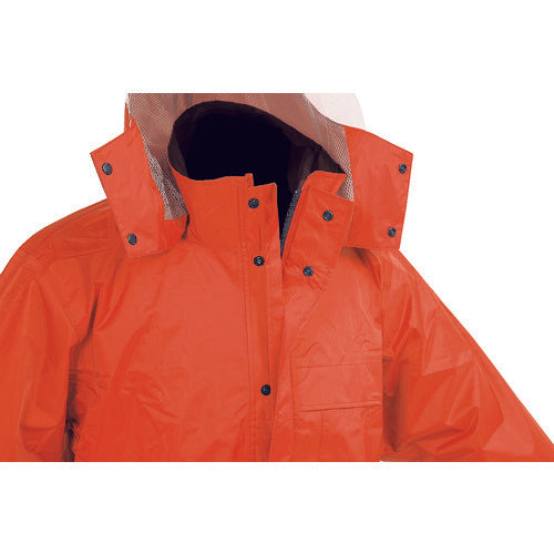 前垣　ＡＰ３００ＰＶＣレインスーツ　オレンジ　Ｌサイズ　AP300 OR L　1 着