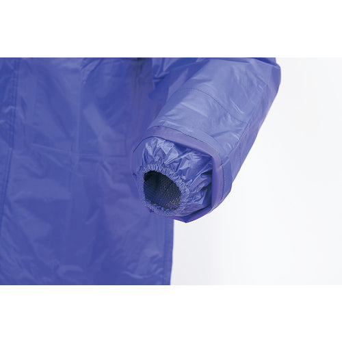 Maegami AP300 PVC Rain Suit Royal Blue 4L Size AP300 R.BLUE 4L 1 piece