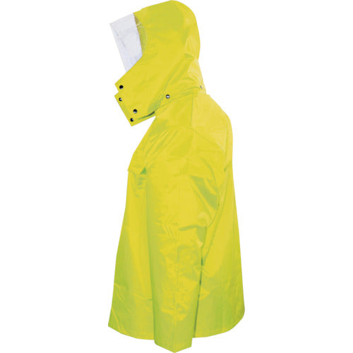 前垣　ＡＰ３００ＰＶＣレインスーツ　蛍光イエロー　Ｌサイズ　AP300 F.YE L　1 着